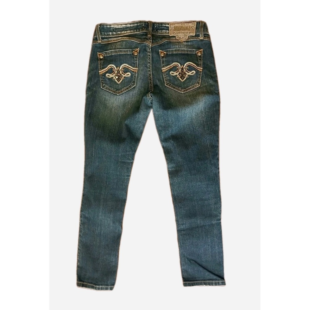 BeRock For Express Womens Blue‎ Skinny Jeans 28x26.5 #336C